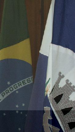 Bandeira de Joanópolis e do Brasil